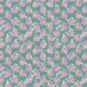 Printed Cotton KHAJA Blue / Violet